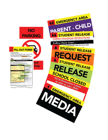 Student Release Sign Set