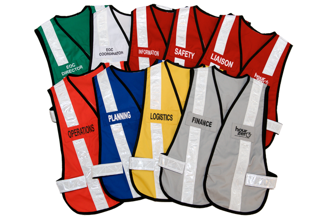 Vest Sets - EOC/Incident Command/Student Release Vest Sets