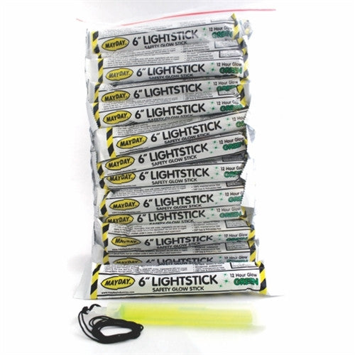 Light Sticks - Packs of 12 - Emergency 12 Hr